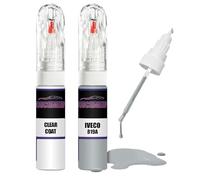 Per Iveco Grigio British Telecom 819A + vernice trasparente per ritocchi, kit di fissaggio