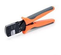 per IWISS IWS-3220M Connettore Pin Crimpatura Strumento per 0.03-0.52mm² 32-20AWG, Crimpatrice a cricchetto con manico in TPR, compatibile con Molex CLIK-for Mate, PicoBlade
