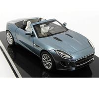 Per IXO per Jaguar per F-Type S Supercar Cabrio Satelite Blu 1:43 Camion Modello Pre-Costruito