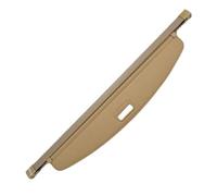 Per Jac Per Refine S3 Per Heyue S30 DR4 Per EVO4 T50 Per Sei3 Tenda Bagagliaio Organizzatore Copertura Retrattile Carico Posteriore Retrattile Auto Bagagli Protezione Coperchio(Beige oxford cloth)