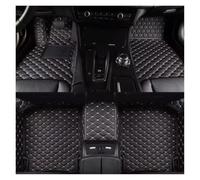 Per Jade 6seat 2013 2014 2015 2016 2017 Accessori Interni Tappeto Personalizzato 5D Tappetini A Copertura Totale Tappetini Auto Gomma(Black beige 5 Seats)