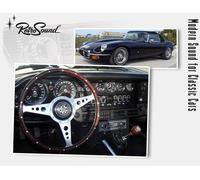 Per Jaguar 1961 1962 1963 1964 Oldtimer Auto Radio DAB+ Fm Bluetooth Aux