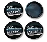 Per Jaguar Lega Calotta Centrale Ruota Mozzo x4 56mm Molti Modelli Nuovo Logo