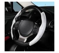 Per Jaguar Per XJ Per XE Per XF Per E-PACE Per F-PACE Per la protezione del volante Copertura decorativa per volante dell'auto Confezione da 2 Coprivolante(White)