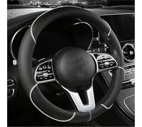 Per Jaguar per xType per stype per xe per xf per xj l coperchio del volante per sterzo auto traspirante per auto traspirante Coprivolante(C-white)