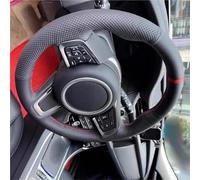 Per Jaguar XFL XE XJL F-PACE XKR Coprivolante Per Auto Accessori Antiscivolo In Pelle Artificiale(Red Thread3)