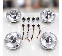 Per Jaguar XJ XJ40 XJS XJSC Kit completo di fari 4x US Euro RHD Pilot