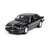 Per Jaguar XJ6 2004 1 36 Simulazione Diecast Alloy Car Model Tirare Indietro Collezione Veicoli Giocattolo Per Bambini Macchinine Mini Auto(Nero)