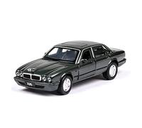 Per Jaguar XJ6 2004 1 36 Simulazione Diecast Alloy Car Model Tirare Indietro Collezione Veicoli Giocattolo Per Bambini Macchinine Mini Auto(verde)