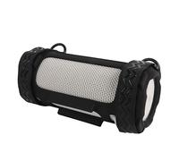 Per JBL Grip Custodia Protettiva in Silicone Antiurto e Antigraffio per Speaker Bluetooth, Speaker GRIP, Guscio Morbido Tinta Unita con Tracolla (Nero)