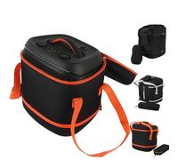 Per JBL Partybox Encore2 Custodia Organizzatore Altoparlante Borsa da Trasporto con Tracolla Custodia Custodia Custodia Protettiva Accessorio Protettivo, grigio, Per JBL Partybox Encore2 Speaker