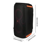 Per JBL Per Partybox 110 Parapolvere in Nero Elegante per Protezione Altoparlant
