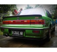 per JDM Civic EF2 berlina 4dr Sir spoiler SH4 EF3 ef wing flush ducktail