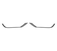 Per Je&ep Per Compass 2017-2024 Adesivi Cornice Decorativa Fendinebbia Anteriori Auto Griglia Paraurti Esterna Griglia Paraurti Anteriore(Carbon Fiber)