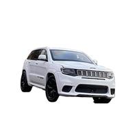 Per Jeep Grand Cherokee 1:32 Modello Di Auto In Lega Pressofusa Dirt Bike In Metallo Simulazione Suono E Luce Collezione(White)