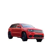 Per Jeep Grand Cherokee 1:32 Modello Di Auto In Lega Pressofusa Dirt Bike In Metallo Simulazione Suono E Luce Collezione(Red)
