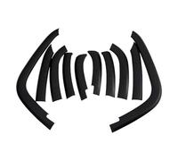 Per Jeep Per Compass 2011-2016 Auto Anteriore Posteriore Parafanghi Estensione Ruota Arco Copertura Trim Accessori Sopracciglia Archi Parafango Sopracciglio Passaruota