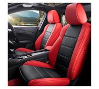 Per Jeep Per Compass Per Wrangler Personalizzato Seggiolino Auto In Pelle Coperture Per Patriot Per Cherokee Per Grand Per Il Comandante Per Renegade Protezioni Sedili Auto(Nero rosso,B)