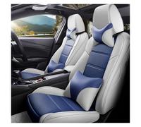 Per Jeep Per Compass Per Wrangler Personalizzato Seggiolino Auto In Pelle Coperture Per Patriot Per Cherokee Per Grand Per Il Comandante Per Renegade Protezioni Sedili Auto(GREY blue,A)