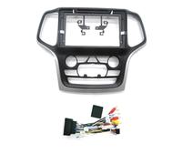 Per JEEP Per GRAND Per CHEROKEE 2014-2017 9 Pollici Autoradio Fasce Android Stereo Frame Player 2 Din Pannello Dell'unità Di Testa Auto Radio Cornice Fascia(Hi*gh-end AN C*ANBUS)