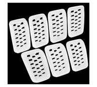 Per Jeep Per Grand Per Cherokee 2017-2021 Kit Inserti Griglia Anteriore A Nido D'ape Griglia Paraurti Anteriore(Bianco)