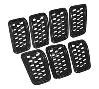 Per Jeep Per Grand Per Cherokee 2017-2021 Kit Inserti Griglia Anteriore A Nido D'ape Griglia Paraurti Anteriore(Nero)
