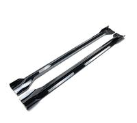 Per Jeep Per Grand Per Cherokee Per SRT Per SRT8 Per Trackhawk 2012-2021 Spoiler Per Minigonne Laterali Auto Coppia Gonna Laterale Estension(Glossy Black Skirt)