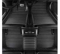 Per Jeep Per Wagoneer 2021 2022 2023 2024 2025 2026 Tappetini Auto All Weather Impermeabile Set Completo Tappetini Pianale(Striped Black)