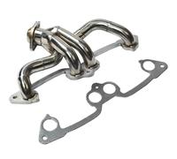 Per Jeep Per Wrangler 1991 1992 1993 1994 1995 1996 1997 1998 1999 2000 2001 2002 TJ E YJ 2.5L Kit Collettori Di Scarico In Acciaio Inossidabile FIXCOR