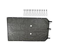 Per Jeep Per Wrangler JK 2 Porte Rete Per Tetto Auto Parasole Copertura Per Bagagliaio Tetto Anti UV Protezione Solare Copertura Tutta Lunghezza Tendine parasole finestrini laterali