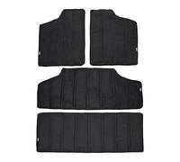 Per Jeep Per Wrangler JK 4 Porte 2012-2017 Kit Di Cotone Fonoassorbente Isolamento Termico Tetto Rivestimento Del Padiglione(Black)