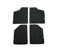Per Jeep Per Wrangler JK JKU Per Sahara Sport Per Rubicon X E Unlimited 2 Porte 2012-2017 Kit Tappetino Isolante Termico Fonoassorbente(Black)