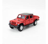 Per Jeep Rubicon Gladiator Modello Di Auto Giocattolo In Lega Auto Pull Cars Con Suoni E Luci Giocattoli Per Bambini Scala 1 32 Macchinine Mini Auto(Rosso)