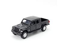 Per Jeep Rubicon Gladiator Modello Di Auto Giocattolo In Lega Auto Pull Cars Con Suoni E Luci Giocattoli Per Bambini Scala 1 32 Macchinine Mini Auto(Nero)