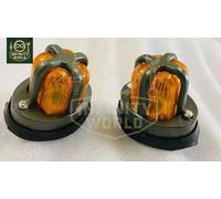Per Jeep Willy Ford MB Gpw CJ2A CJ3B Parcheggio Luce Coppia Con Griglia