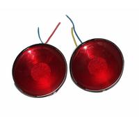 Per Jeep Willys CJ3 CJ5 CJ6 1945-1975 Posteriore Combinazione Luce Set Rosso Aes