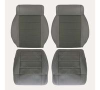 Per Jeep Wrangler 2007-2012 Set Completo Coprisedili Anteriori (JK)-TESSUTO G...