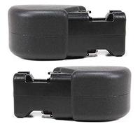 Per Jeep Wrangler TJ Bumper End 1997-2006 coppia lato conducente e passeggero | anteriore | plastica | primer | CH1004128 + CH1005128 | 55155757AB + 55155756AB