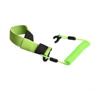 per Jet Ski Kill Switch Lanyard Nylon Coiled Cord Safety per(2 Green) | Nylon wrapped coiled cord, excellent recoil memory, deformation resistant, long lasting durability, marine grade
