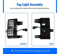 Per Jetour T2 2023-2024 Assemblaggio Fari Fendinebbia Anteriore Paraurti Fari