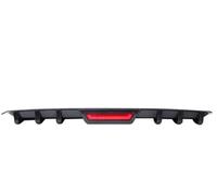 Per JETTA MK6 .5 MK7 Auto Paraurti Posteriore Diffusore Labbro con Coda Freno Stop Luce Splitter Spoiler Pinna di Squalo Kit Paraurti Posteriore diffusore(Carbon Fiber Look)
