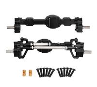 Per Jjrc C8815 Per Willys MB 1/10 RC Auto Parti Aggiornamento Lega Alluminio CNC Anodizzato Full Metal Anteriore Posteriore Portale Asse Ricambi