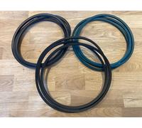 Per John Deere X130R X155R Deck & Drive 3 Cintura Kit Set GX25338 GX23110