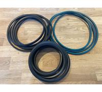 Per John Deere X305R Deck e Drive Cinghie X3 Kit Set M152398 TCU19418 M155096