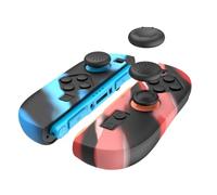 Per Joy-Con 2 astuccio in gomma siliconica per Switch2 per Joycon Manicotto di protezione del controllore (rosso-blu)