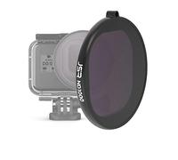Per Jsr Round Housing Nd1000 Filtro Obiettivo Per Gopro Hero8 Nero