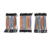 Per Jumper Wire Pack per Arduino prototipazione con 40 pezzi ciascuno 20cm di lunghezza e tutti e tre i tipi di connettori comuni (da F a F)