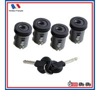 Kit Completo 4 Cilindro Serratura Porta Pinze per Citroen Jumpy Expert Scudo