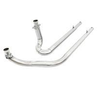 Per K&awasaki Per Vulcan 900 S EN900 VN900 S900 Tutti Gli Anni Sistema Di Scarico Centrale Per Motociclette Scarico Silenziatore Marmitta(Chrome 1)