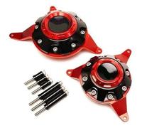 Per K&awasaki Z650 Z 650 2017-2021 Protezioni Moto, Paramotore, Carenatura tamponi paratelaio protezioni(Rosso)
